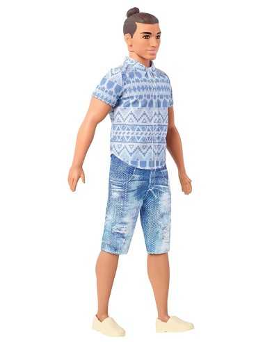 Ken Fashionistas distressed denim MATDWK44/FNJ38 Mattel | Futurartshop.com