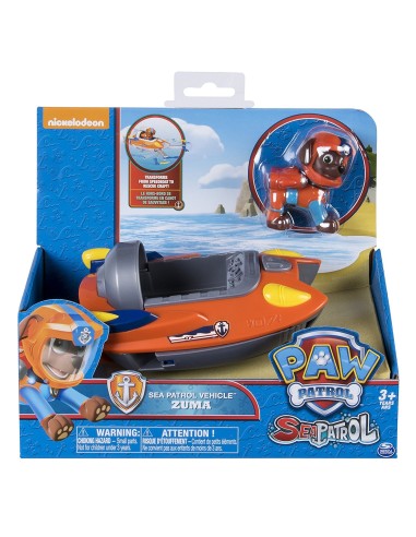 Paw Patrol - Sea Patrol vehicle Zuma SPI6038284/5 Spin master | Futurartshop.com