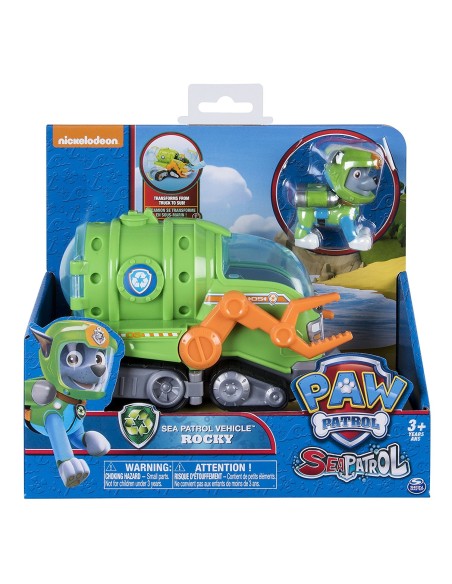 Paw Patrol - Sea patrol veicolo Rocky SPI6038284/4 Spin master | Futurartshop.com
