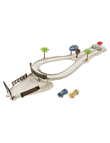 Cars -Pista Fireball Beach racers sfida sulla spiaggia MATFVP33 Mattel | Futurartshop.com