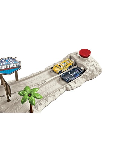 The Cars-the Track Fireball Beach racers challenge on the beach MATFVP33 Mattel | Futurartshop.com