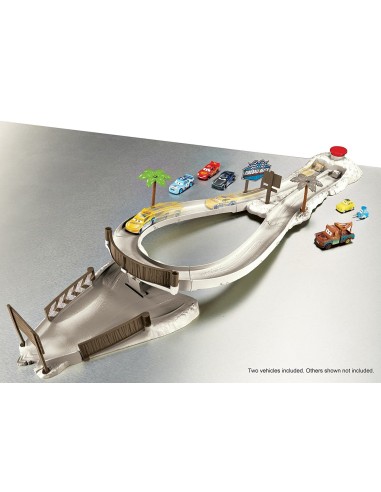 Cars -Pista Fireball Beach racers sfida sulla spiaggia MATFVP33 Mattel | Futurartshop.com