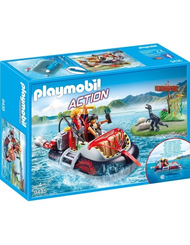 Playmobil 9435 - Gommone dei Predatori PLA9435 Playmobil | Futurartshop.com