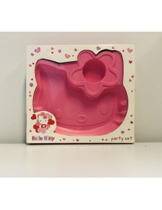 Piatti sagomati Hello Kitty 2247381850161 New Bama Party | Futurartshop.com