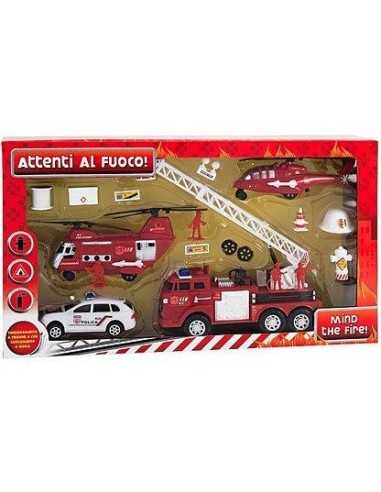 Set mezzi Vigili del Fuoco GLO01757 Globo | Futurartshop.com