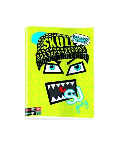 Quadernone maxi seven sj gang face rigo B SEV5C2001813/B Seven | Futurartshop.com