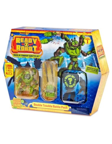 Ready2Robot Battle Pack - Double Trouble GIORED01000/2 Giochi Preziosi | Futurartshop.com