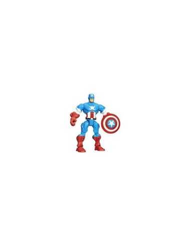 capitan america super hero mashers personaggio 17cm  HASA6825E270 Hasbro | Futurartshop.com