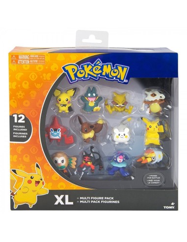 Pokemon XL pack 12 characters ROC21737118 Tomy | Futurartshop.com