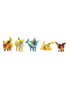 Pokemon pack 5 characters ROCT19165/T19127 Tomy | Futurartshop.com 2