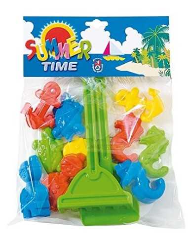 Busta 10 forme piccole con paletta e rastrello AND3608-0000 Androni | Futurartshop.com