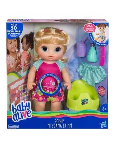 Baby ALive - Bambola Sophie mi scappa la pipì bionda HASE0609IC00 Hasbro | Futurartshop.com