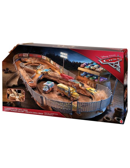 Cars 3 - Pista Thunder Hollow Mega Incrocio MATFCW01 Mattel | Futurartshop.com