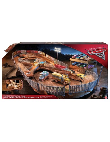 Cars 3 - Pista Thunder Hollow Mega Incrocio MATFCW01 Mattel | Futurartshop.com