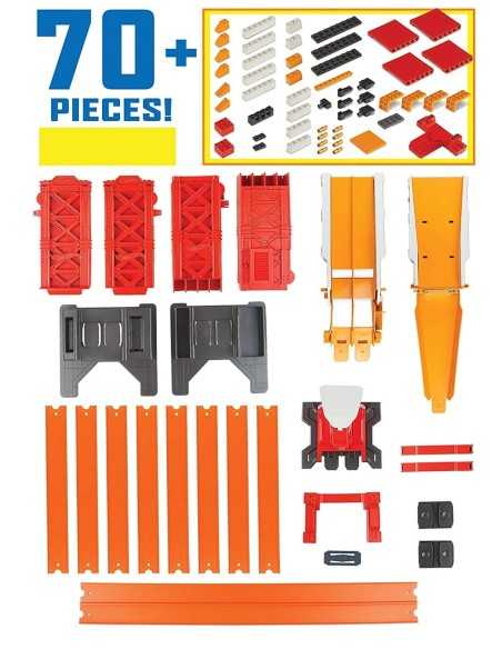 Hot Wheels - Track Builder Ponte delle Acrobazie MATDWW97 Mattel | Futurartshop.com