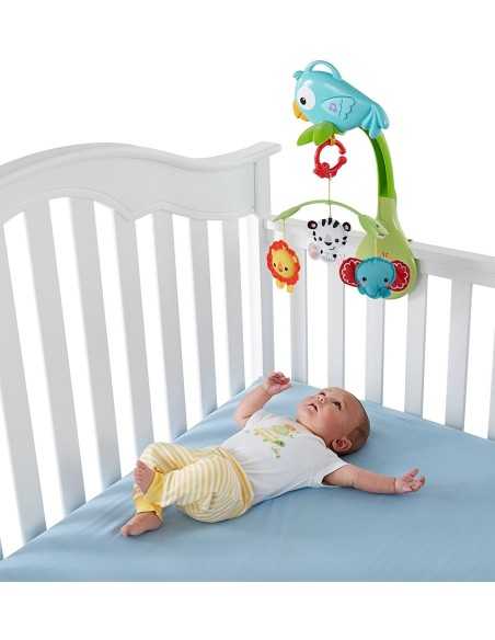 Fisher-Price - Giostrina Animali della Foresta 3 in 1 MATCHR11-A Mattel | Futurartshop.com