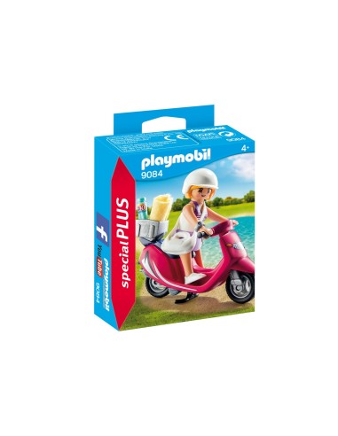 Playmobil 9084 girl with scooter PLA9084 Playmobil | Futurartshop.com
