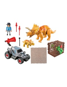 Playmobil 9434 fuoristrada con rete per i dinosauri PLA9434 Playmobil | Futurartshop.com 2