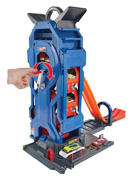 Wot Wheels - Tower garage MATFTB68 Mattel | Futurartshop.com