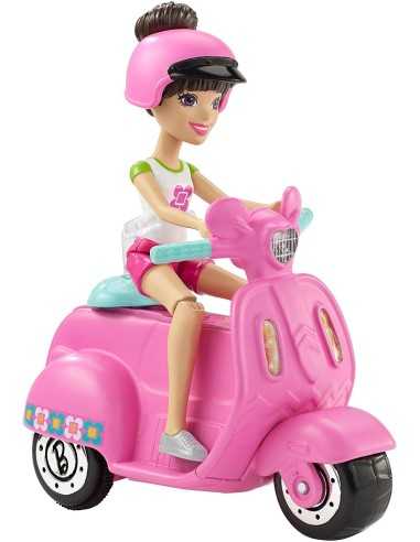 Barbie on the Go - Scooter con accessori MATFHV76/FHV80 Mattel | Futurartshop.com