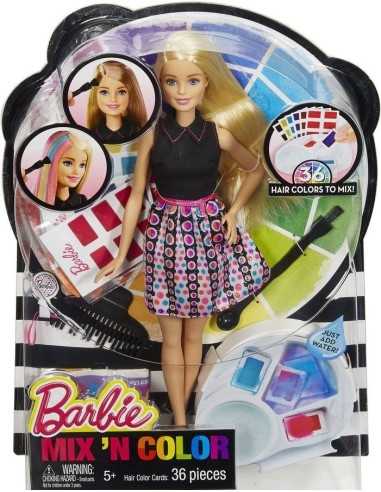 Barbie colored hairstyles MATDHL90-0 Mattel | Futurartshop.com
