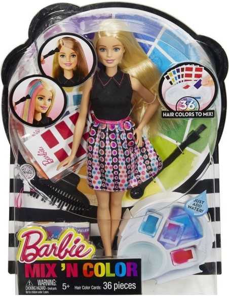 Barbie colored hairstyles MATDHL90-0 Mattel | Futurartshop.com
