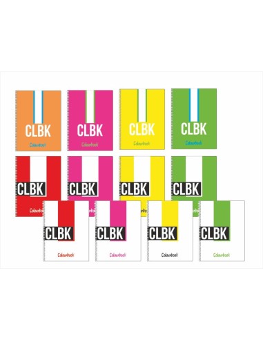 Quadernone maxi spiral colourbook rigo 1R LAGCOL18210 Colourbook | Futurartshop.com