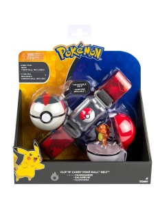Pokemon clip n carry Poke Ball Belt - Charmander ROCT18889/T19206 Tomy | Futurartshop.com