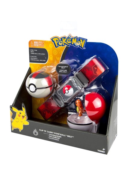 Pokemon clip n carry Poke Ball Cintura- Charmander ROCT18889/T19206 Tomy | Futurartshop.com