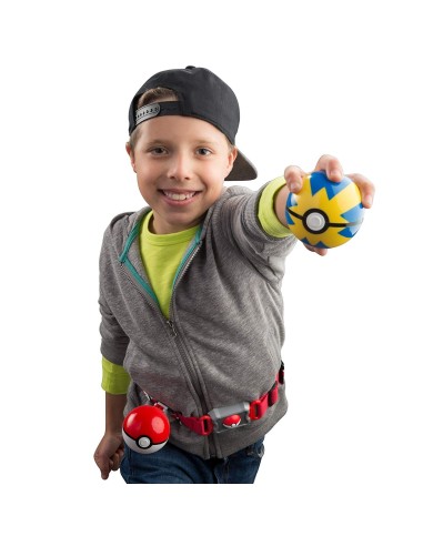 Pokemon clip n carry poke ball belt Pikachu WONT18889/T19220 Tomy | Futurartshop.com