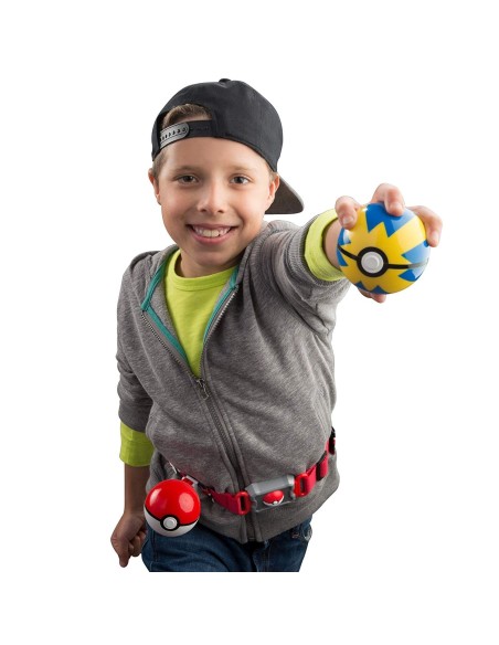 Pokemon clip n carry poke ball belt Pikachu WONT18889/T19220 Tomy | Futurartshop.com