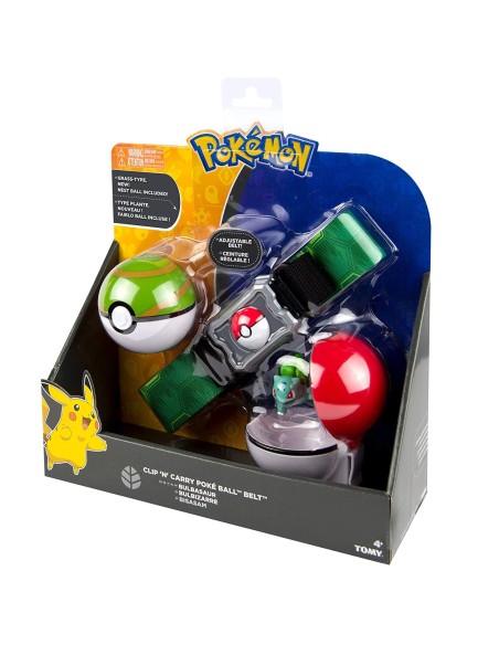 Pokemon clip n carry poke ball Cintura - Bulbasaur ROCT18889/T19204 Tomy | Futurartshop.com