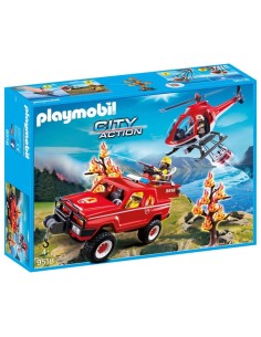 Playmobil 9518 firefighters in mission PLA9518 Playmobil | Futurartshop.com