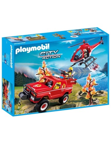 Playmobil 9518 firefighters in mission PLA9518 Playmobil | Futurartshop.com