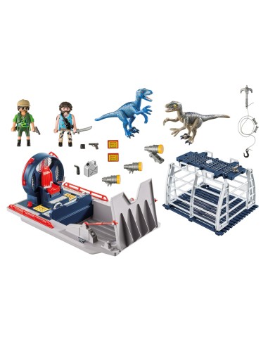 Playmobil 9433 barca con gabbia per dinosauri PLA9433 Playmobil | Futurartshop.com