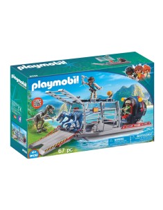Playmobil 9433 barca con gabbia per dinosauri PLA9433 Playmobil | Futurartshop.com