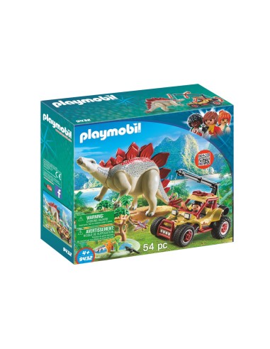 Playmobil 9432 veicolo degli explorers e stegosauro PLA9432 Playmobil | Futurartshop.com