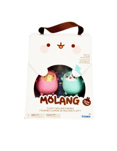 Molang two characters fluffy molang and friends ROCL66030/L66047 Rocco Giocattoli | Futurartshop.com