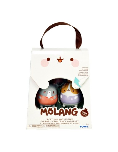 Molang due personaggi sporty molang's friends ROCL66030/L66050 Tomy | Futurartshop.com