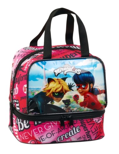 Miraculous - Ladybug Portapranzo doppio scompartimento 4MLB-811716040  | Futurartshop.com