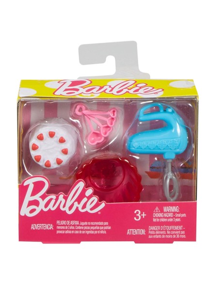Barbie Mini accessories kitchen creating a cake MATFHP69/FHP71 Mattel | Futurartshop.com