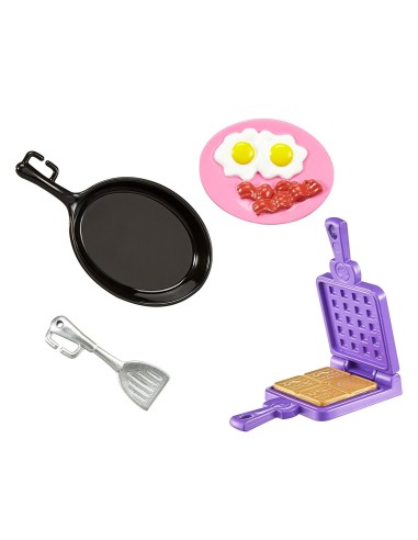Barbie mini accessori cucina preparazione colazione MATFHP69/FHP70 Mattel | Futurartshop.com