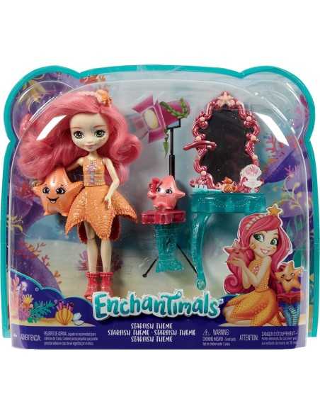 Enchantimals sea character starling the starfish, idyl and rypple MATFKV58/FKV59 Mattel | Futurartshop.com