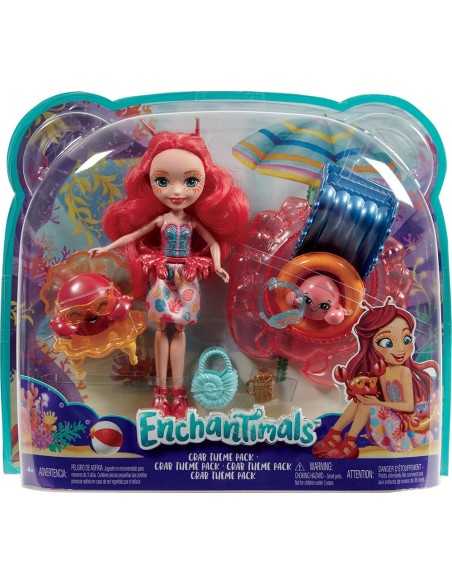 Enchantimals mare personaggio cameo il granchio chela e courtney MATFKV58/FKV60 Mattel | Futurartshop.com