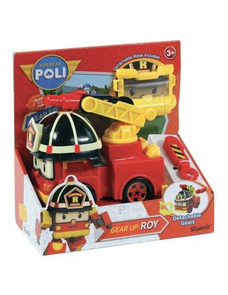 Robocar poli gear up personaggio roy con accessori staccabili 21737258/2 Rocco Giocattoli | Futurartshop.com