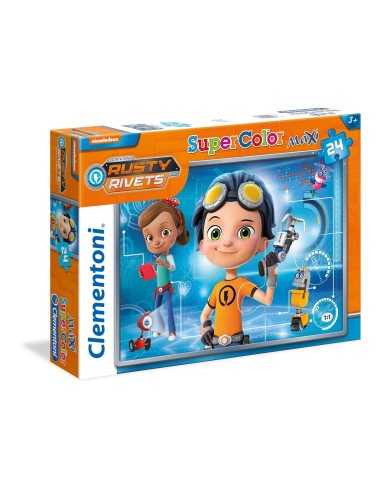 Puzzle maxi rusty rivets 24 pieces CLE24063 Clementoni | Futurartshop.com