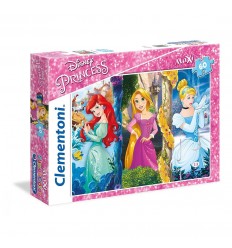 Maxi Puzzle, princesas, 60 piezas 26416 Clementoni- Futurartshop.com