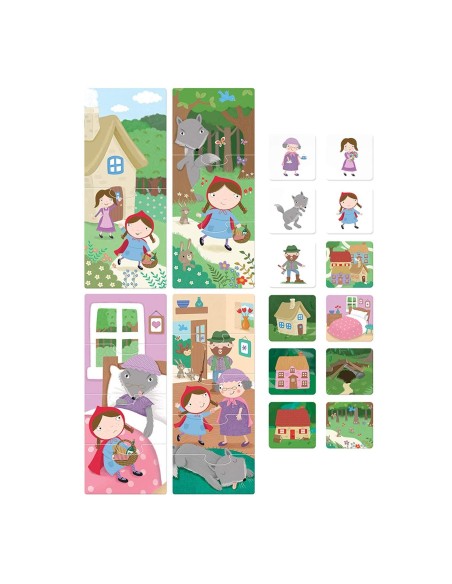 Fairy Tales The Progressive Montessori Little Red Riding Hood HEAIT21673 Headu | Futurartshop.com