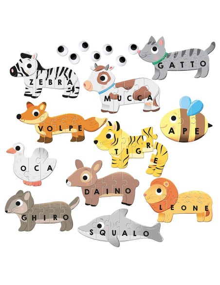 Le mie prime parole animali HEAIT20232 Headu | Futurartshop.com
