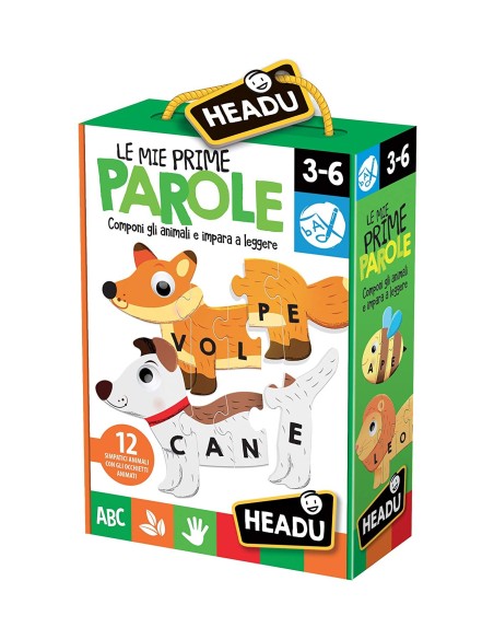 Le mie prime parole animali HEAIT20232 Headu | Futurartshop.com